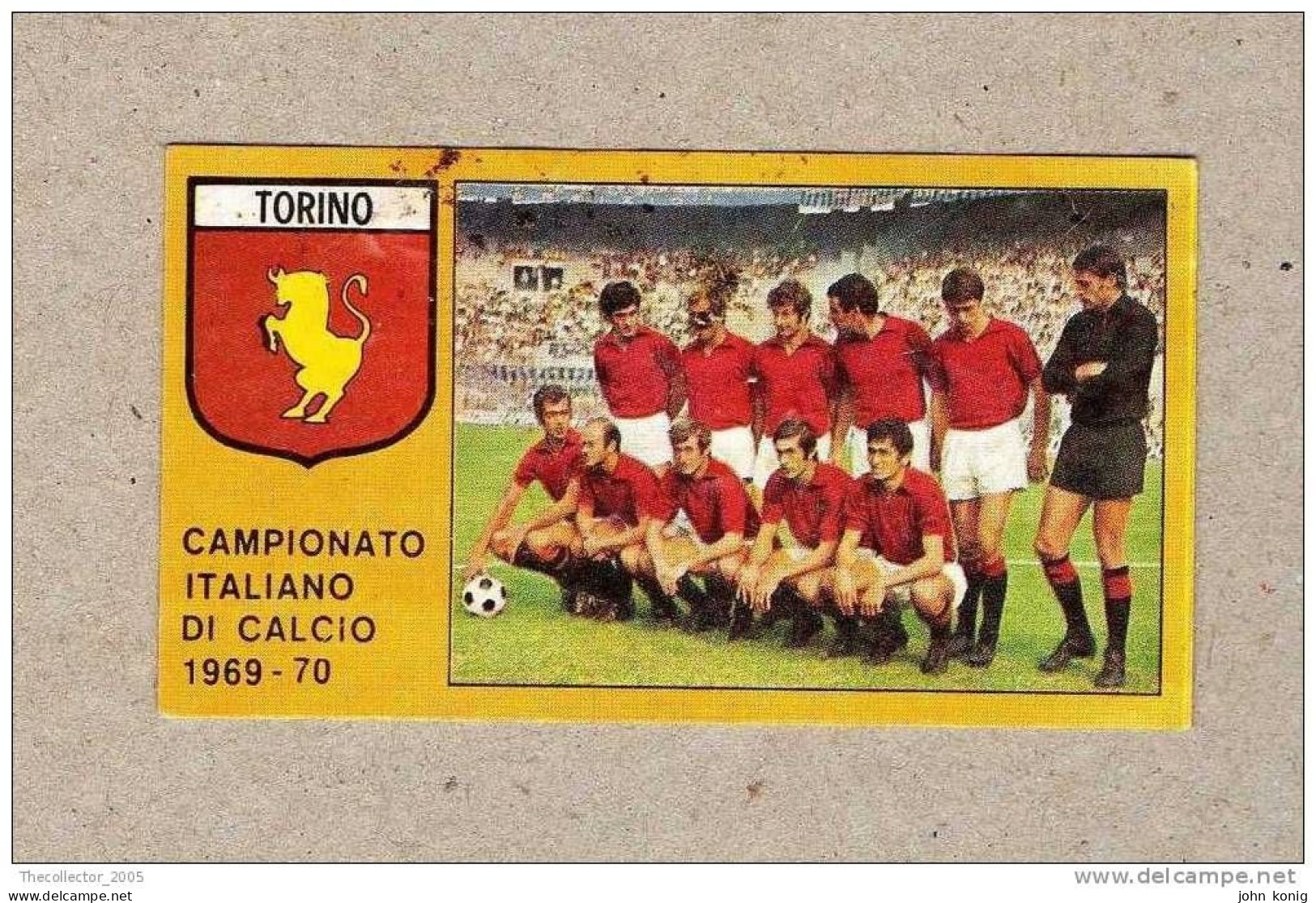 CALCIATORI - CALCIO - Figurine Panini 1969-1970 # Torino - Edizione Italiana