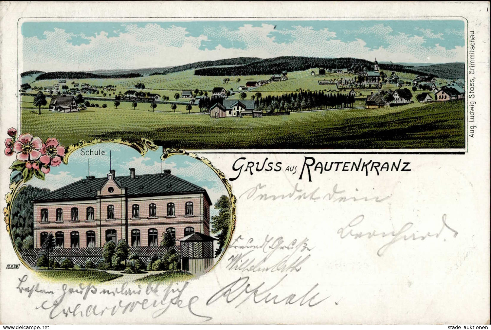 Rautenkranz (o-9656) Schule 1906 I- - Other & Unclassified
