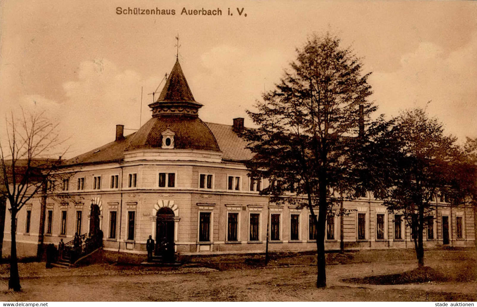 Auerbach Vogtland (o-9700) Schützenhaus 1910 I-II - Andere & Zonder Classificatie