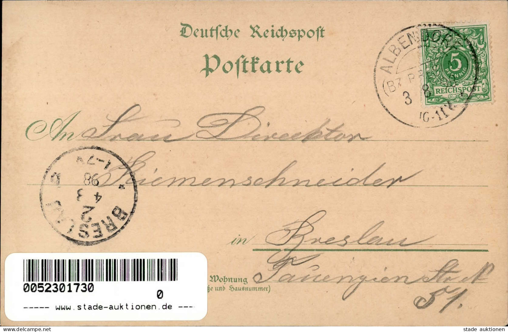 Albendorf (Polen) Calvarienberg Osterbergmonument 1898 I-II (fleckig) - Poland
