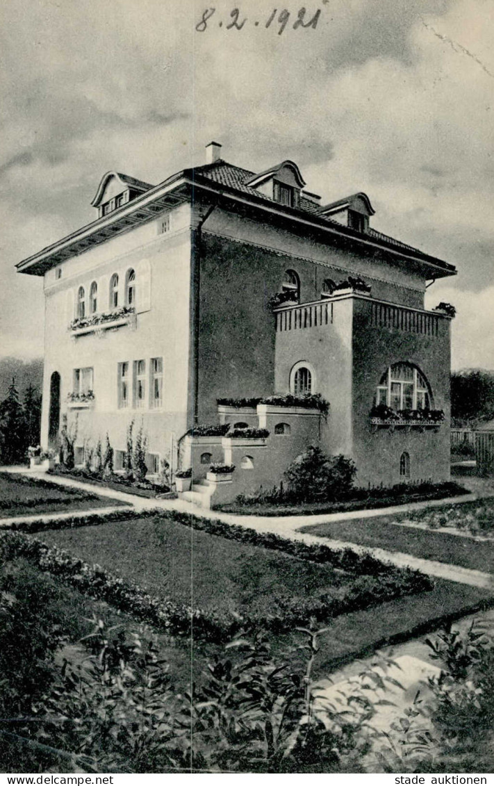 Breslau Klein Heidau Villenkolonie Villa Deines 1921 I-II (Ecken Gestaucht) - Poland