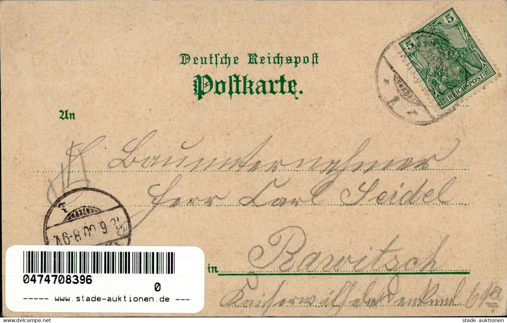 Breslau Schiesswerder 1900 I-II (Stauchung) - Poland