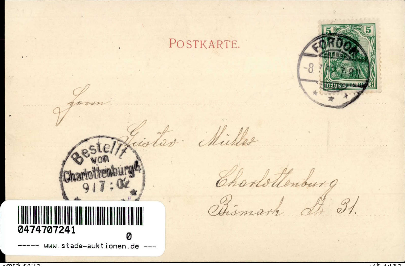 Bromberg Fordon Schützenhaus 1902 I - Poland