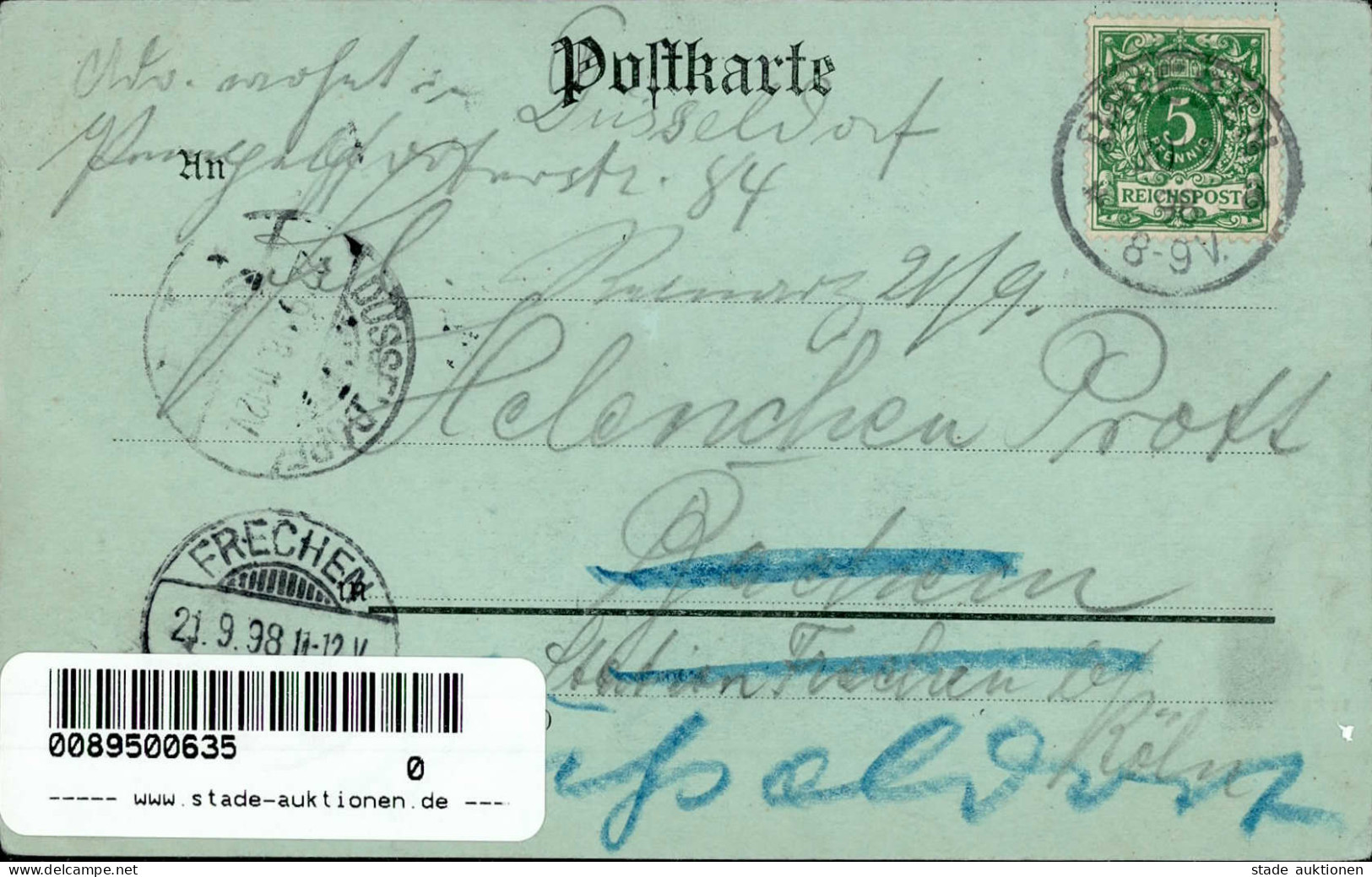 Driesen (Polen) 1898 I-II (fleckig) - Pologne