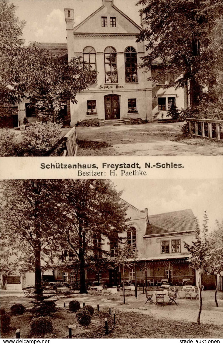 Freystadt Gasthaus Zum Schützenhaus I- (Marke Entfernt) - Pologne