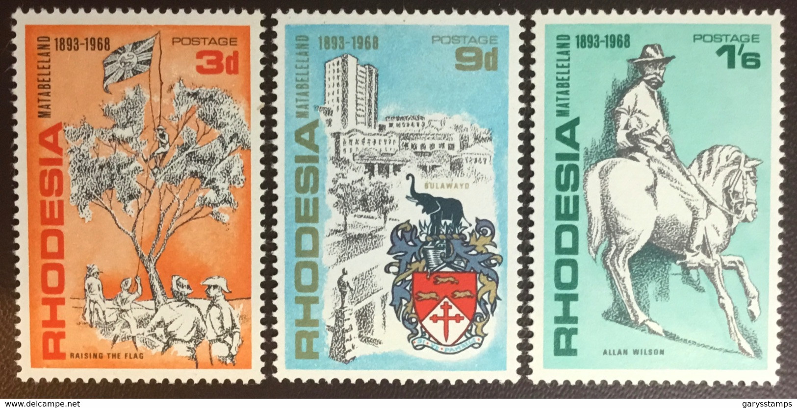 Rhodesia 1968 Matabeleland Anniversary MNH - Rhodesia (1964-1980)