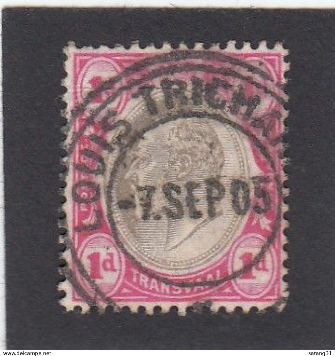TIMBRE  OBLITERE " LOUIS TRICHARDT ". - Used Stamps