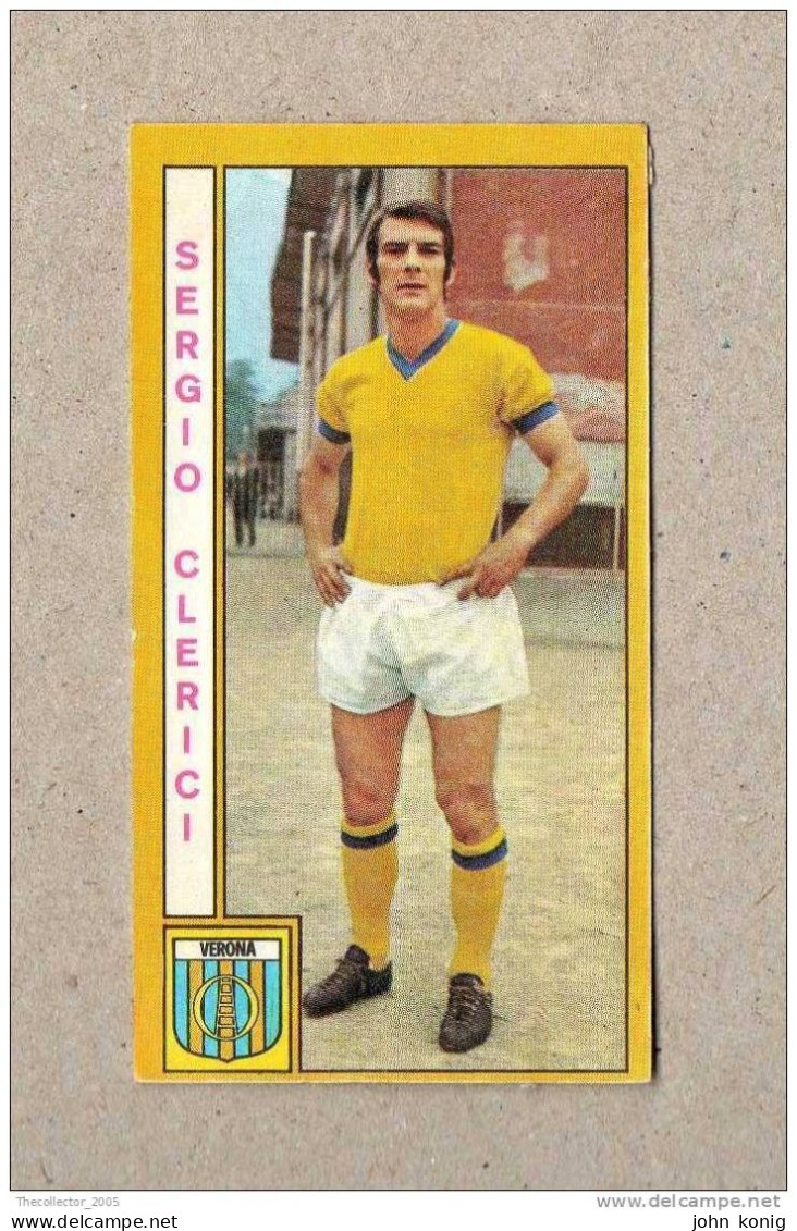 CALCIATORI - CALCIO - Figurine Panini 1969-1970 # Verona (Sergio Clerici) - Italiaanse Uitgave