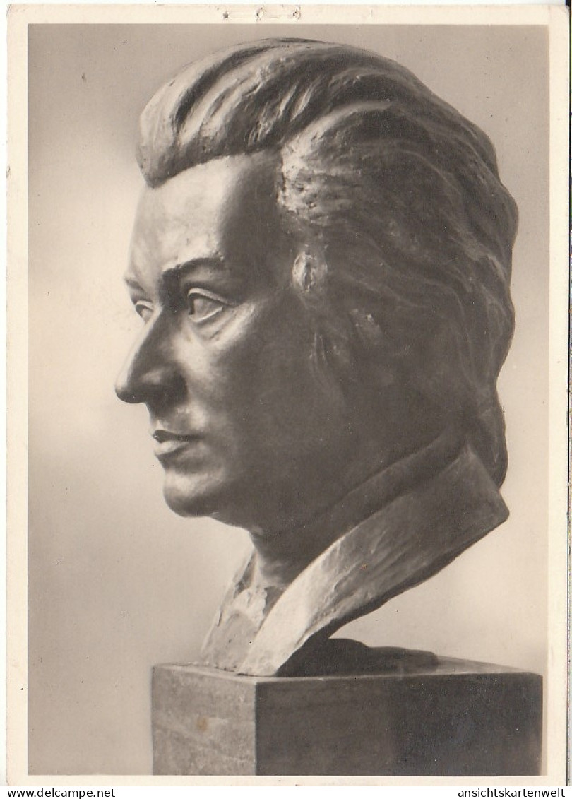 Prof.HANS HAFFENRICHTER Mozart Ngl #C8549 - Sculpturen