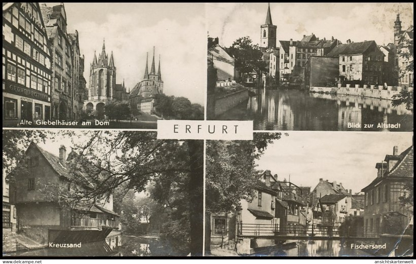 Erfurt Teilansichten Gl1956 #138.983 - Autres & Non Classés