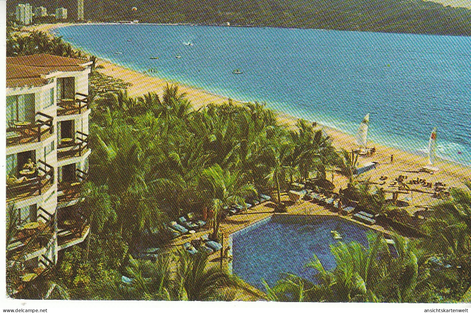 MEX Acapulco Hotel Acapulco Malibu Gl1972 #C8641 - Sonstige & Ohne Zuordnung