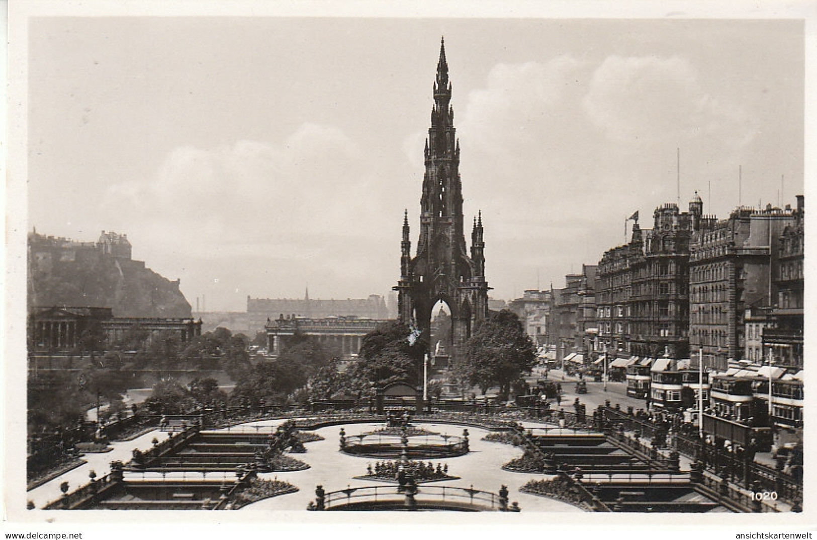 GB Scotland Edinburgh, Scot Monument Ngl #C8671 - Otros & Sin Clasificación