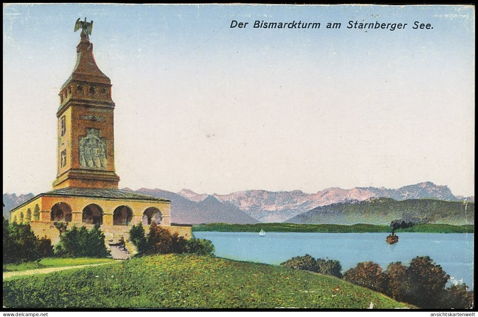 Der Bismarckturm Am Starnberger See Ngl #139.357 - Other & Unclassified