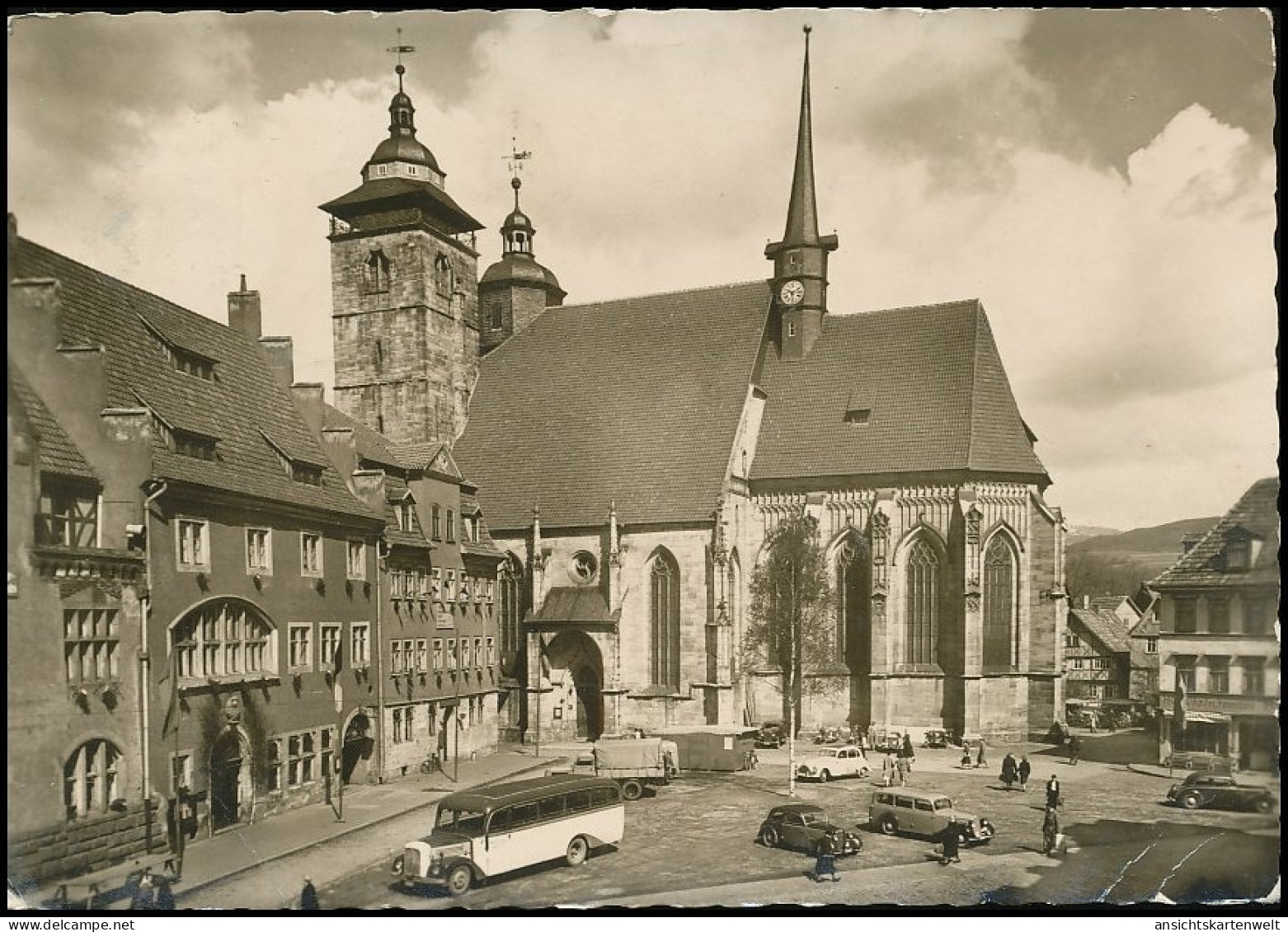 Schmalkalden/Thüringen Altmarkt Gl1958 #139.026 - Autres & Non Classés