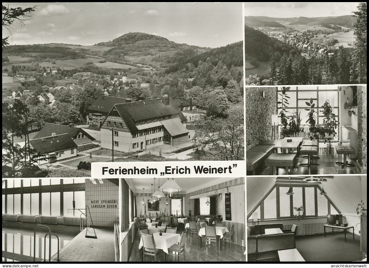 Geising Osterzgebirge Betriebsferienheim Erich Weinert Gl1981 #139.113 - Other & Unclassified