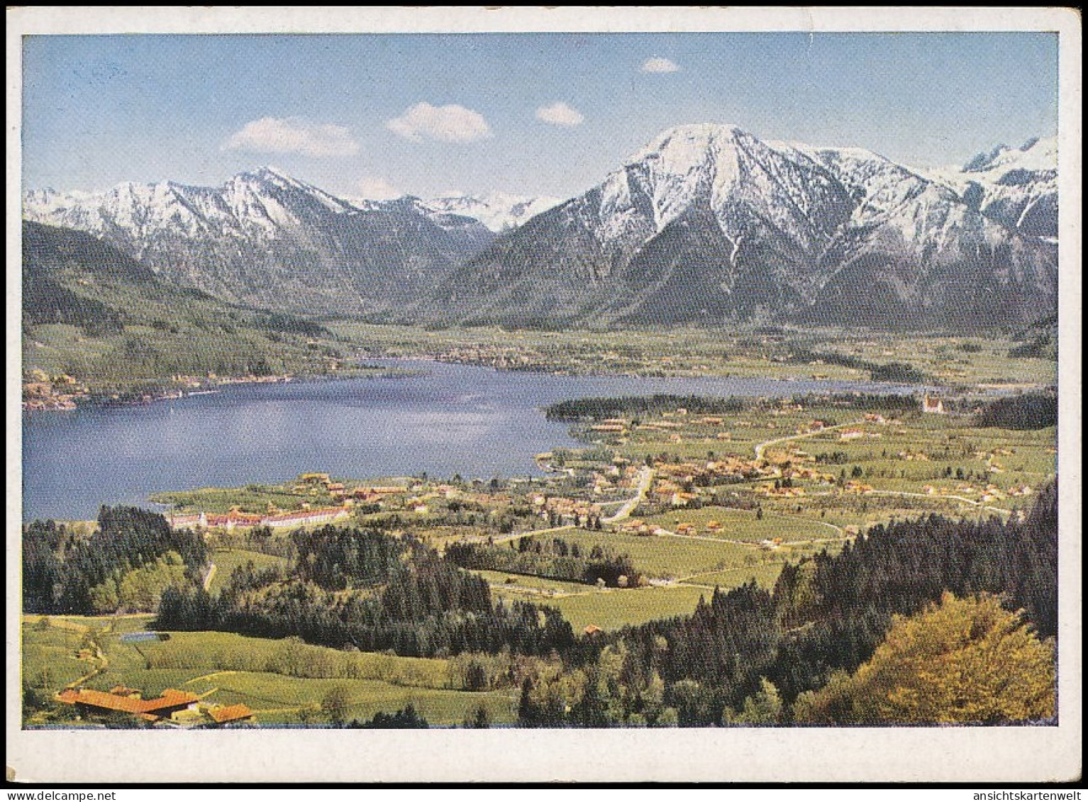 Tegernsee Panorama Mit Wallberg Ngl #139.651 - Other & Unclassified