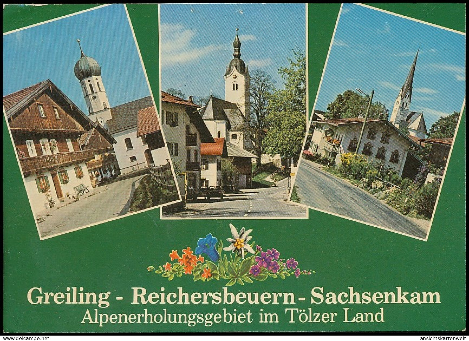 Greiling Reichersbeuern Sachsenkam Alpenerholungsgebiete Gl1981 #139.535 - Otros & Sin Clasificación