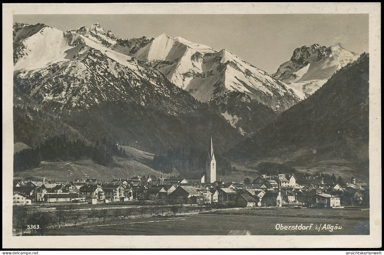 Oberstdorf Panorama Gl1932 #138.040 - Otros & Sin Clasificación