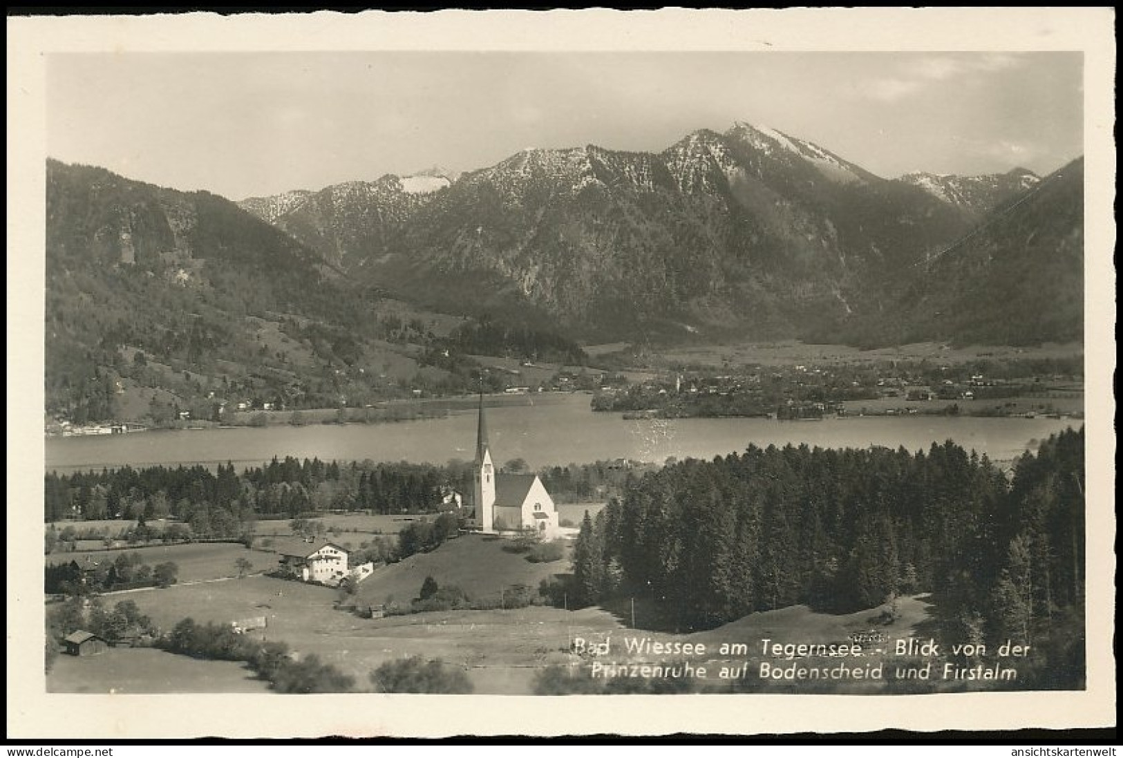 Bad Wiessee Blick Von Der Prinzenruhe Ngl #139.681 - Otros & Sin Clasificación