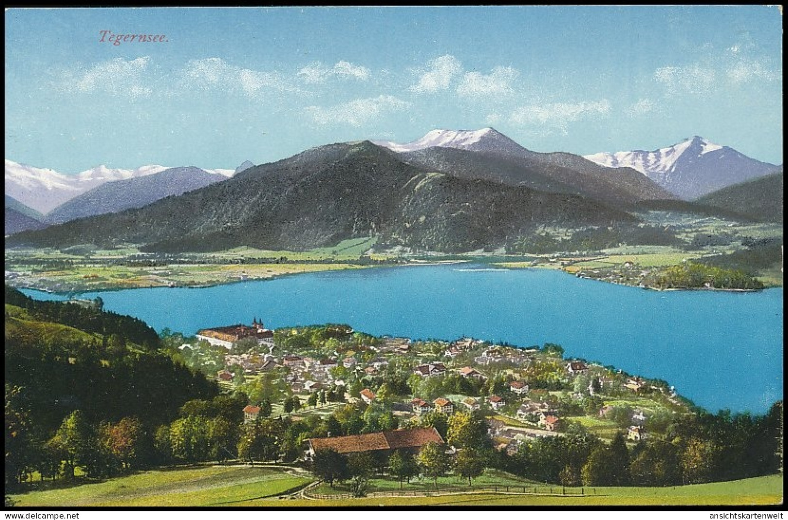 Tegernsee Panorama Ngl #139.636 - Otros & Sin Clasificación