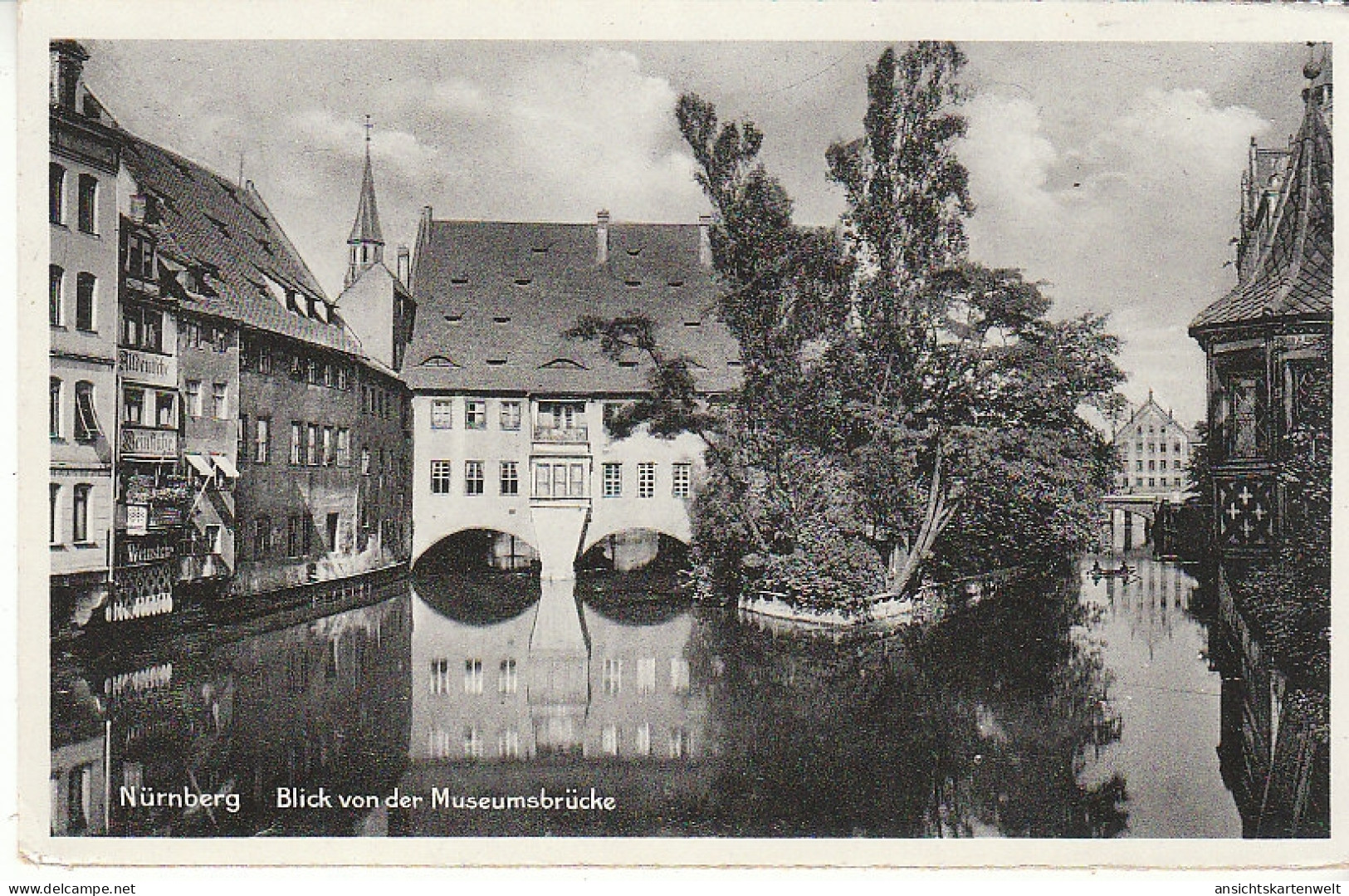 Nürnberg Blick Von Der Museumsbrücke Ngl #C8937 - Otros & Sin Clasificación