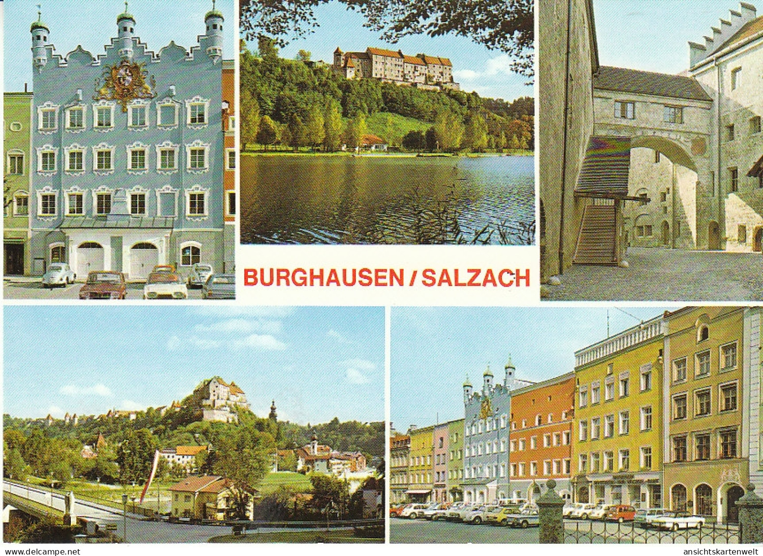 Burghausen /Salzach Mehrbildkarte Ngl #C8575 - Sonstige & Ohne Zuordnung