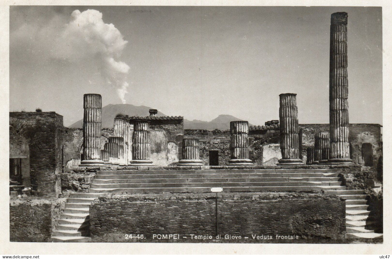 - POMPEI. - Tempio Di Giovo - Veduta Frontaie - - Pompei