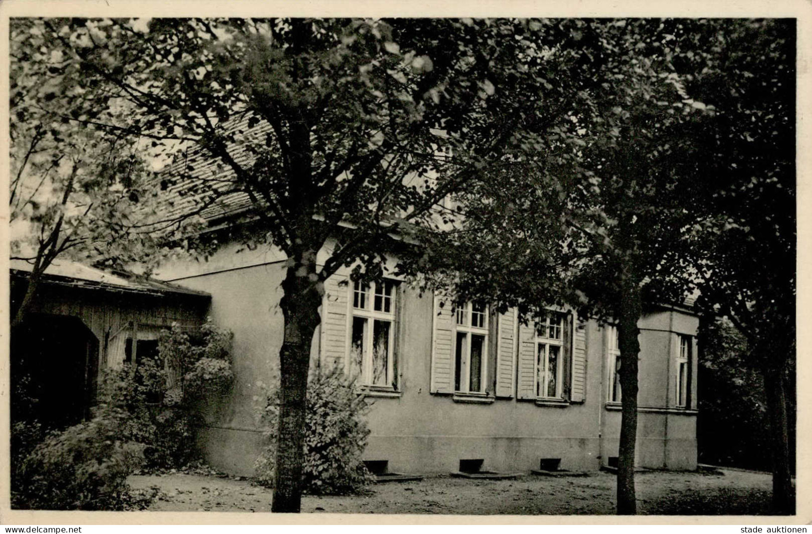 Stolp Gasthaus Schützengildenhöhe W. Gurgel I-II (Ecken Abgestossen, RS Fleckig) - Poland