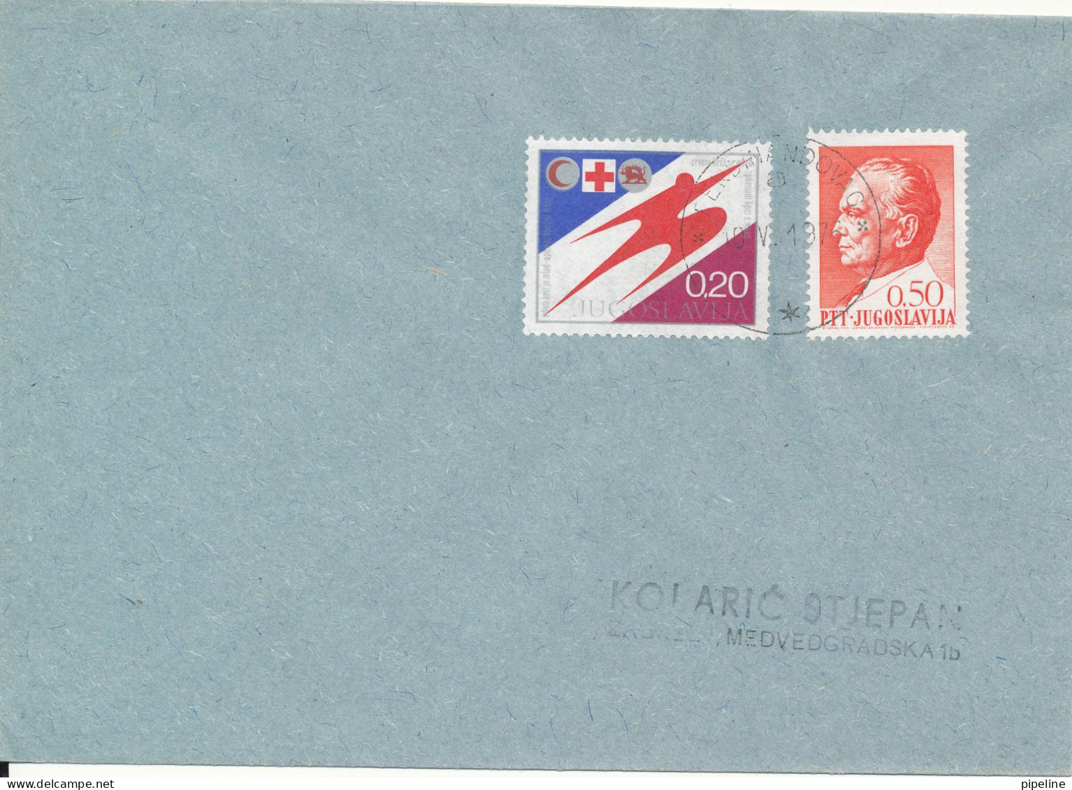 Yugoslavia Cover With Tax Stamp RED CROSS Ferdinandovac 10-5-1978 - Lettres & Documents