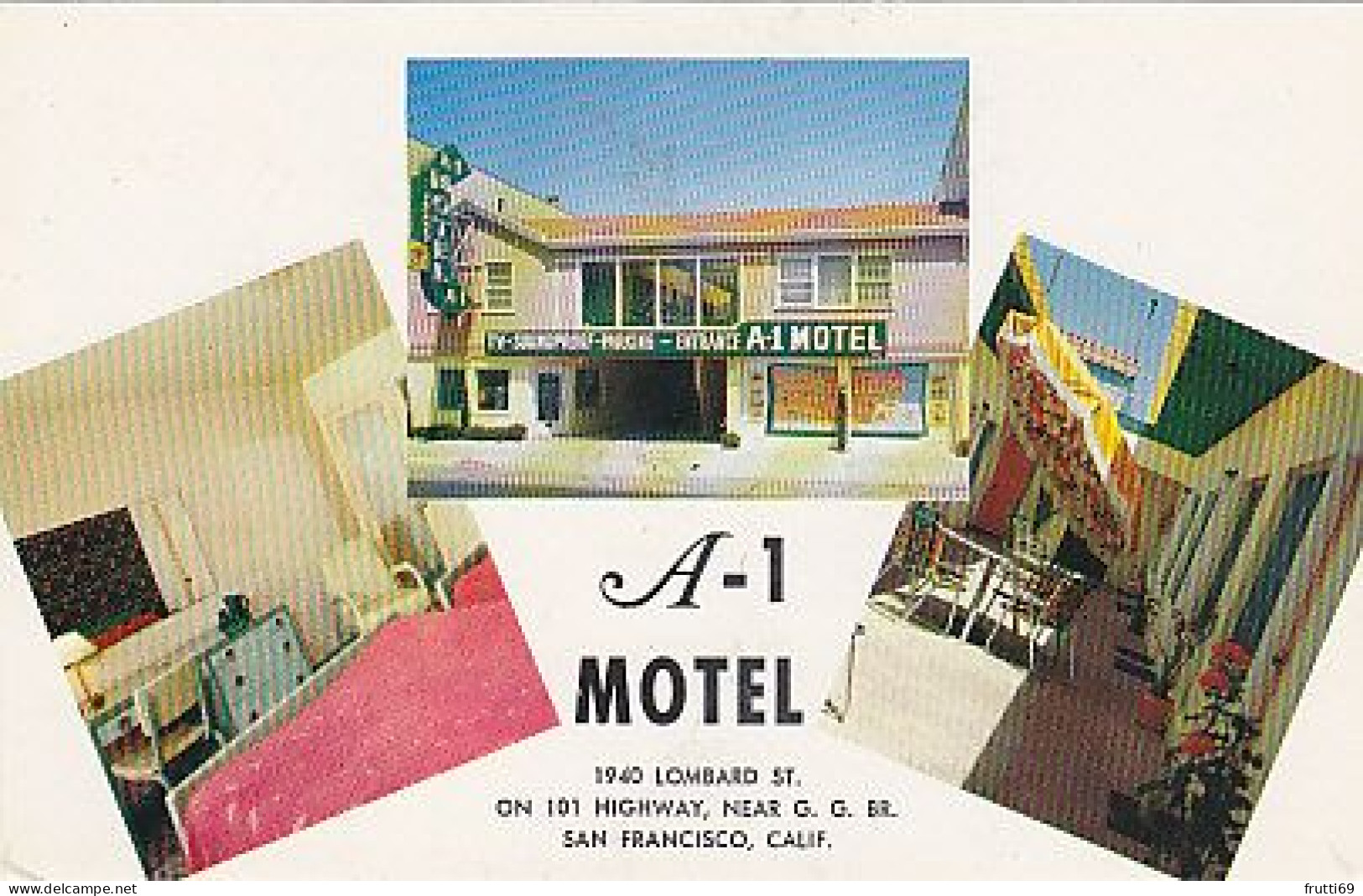 AK 214905 USA - California - San Francisco - A-1 Motel - San Francisco