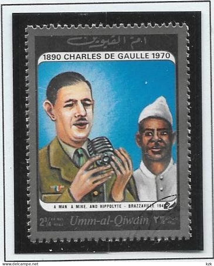 08	21 134		Émirats Arabes Unis - UMM AL QIWAIN - De Gaulle (Général)