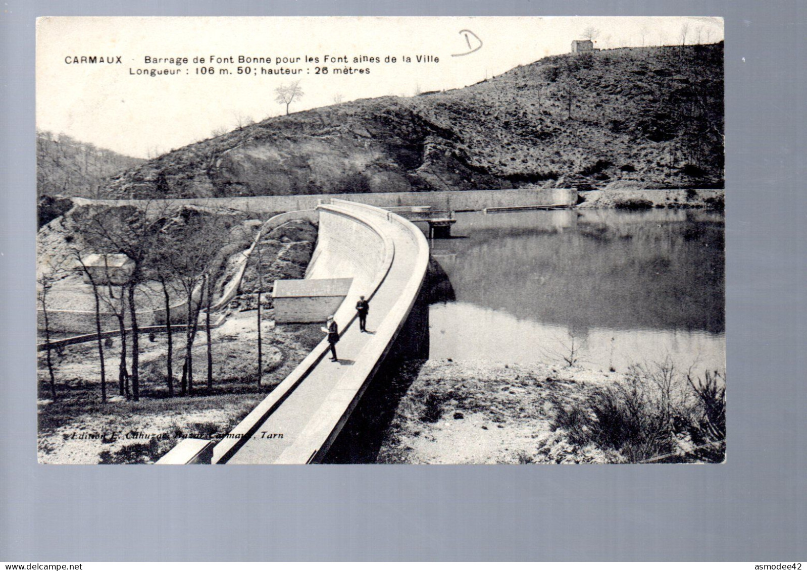 CARMAUX BARRAGE DE FONT BONNE - Carmaux