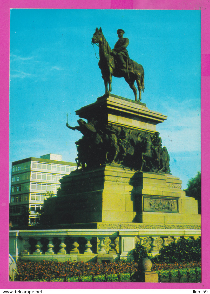 311301 / Bulgaria - Sofia - Monument To The Tsar Liberator ,horseman , Rome, Italy Sculptor Arnaldo Zocchi 1980 PC  - Bulgarien