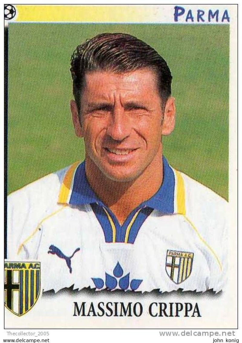 CALCIATORI - Calcio - Figurine Panini-calciatori 1997-98- #263 PARMA (MASSIMO CRIPPA) - Italienische Ausgabe