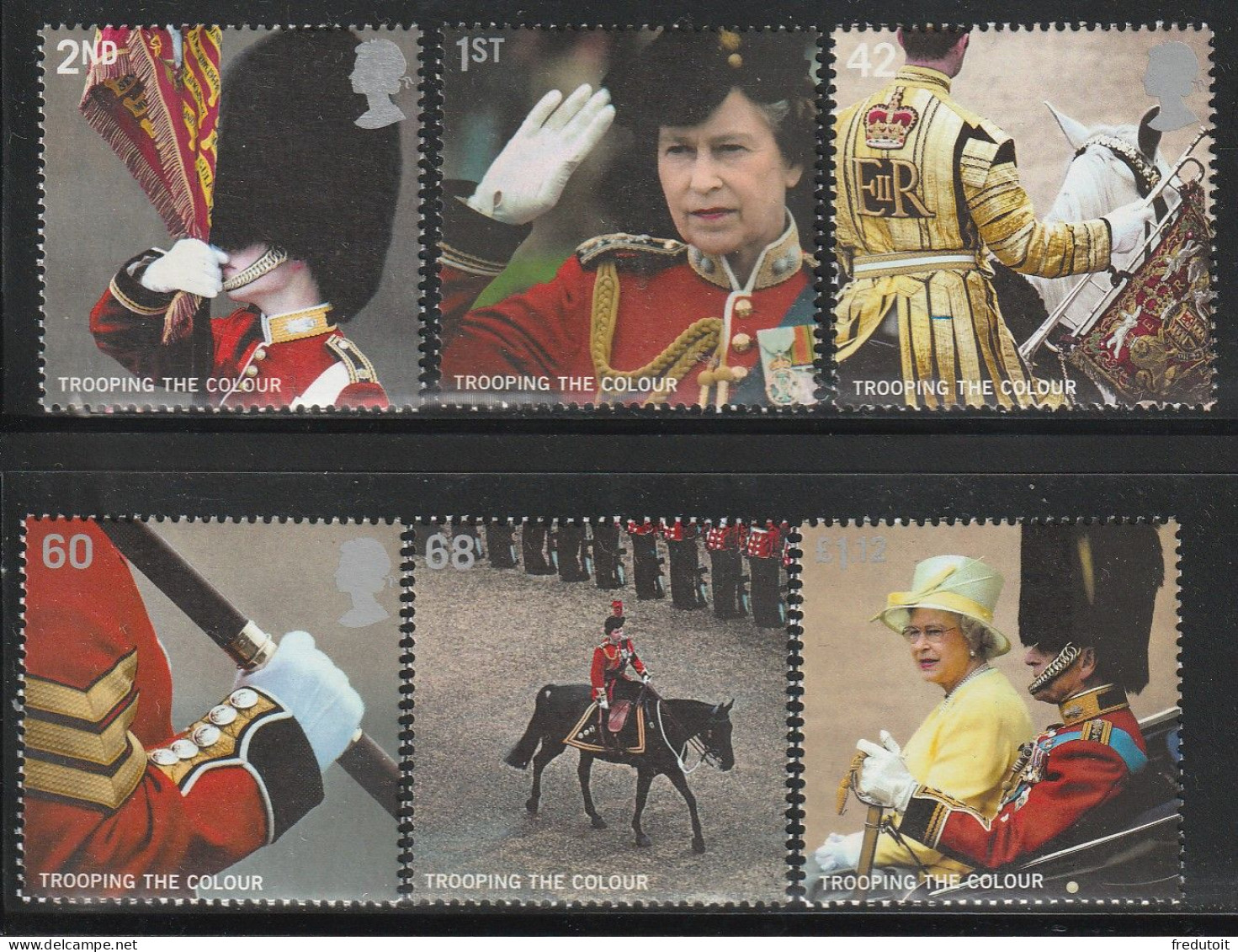 GRANDE BRETAGNE - N°2654/9 ** (2005) "Trooping The Colour" - Nuovi