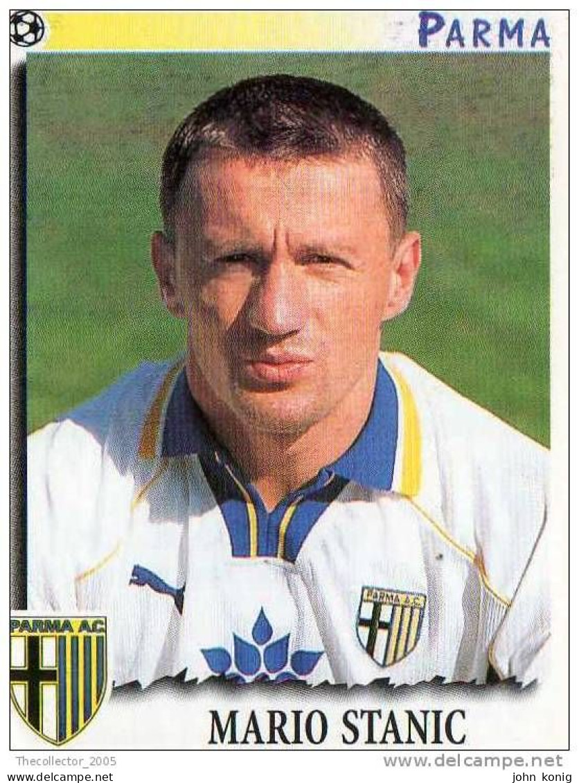 CALCIATORI - Calcio - Figurine Panini-calciatori 1997-98- #264 PARMA (MARIO STANIC) - Italienische Ausgabe