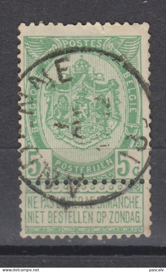 COB 56 Oblitération Centrale ANDENNE - 1893-1907 Coat Of Arms