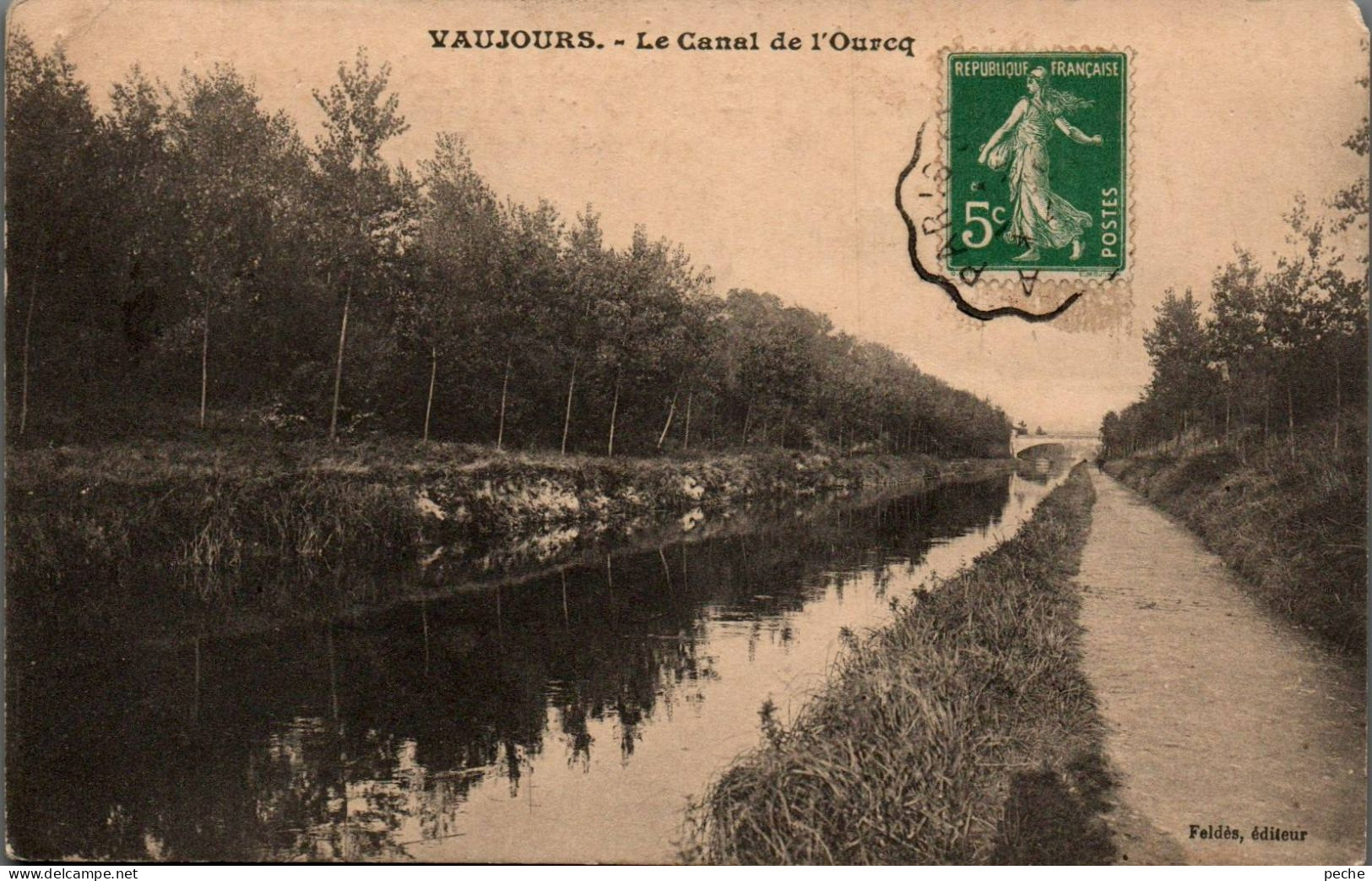 N°929 W -cpa Vaujours -le Canal De L'Ouest- - Sonstige & Ohne Zuordnung