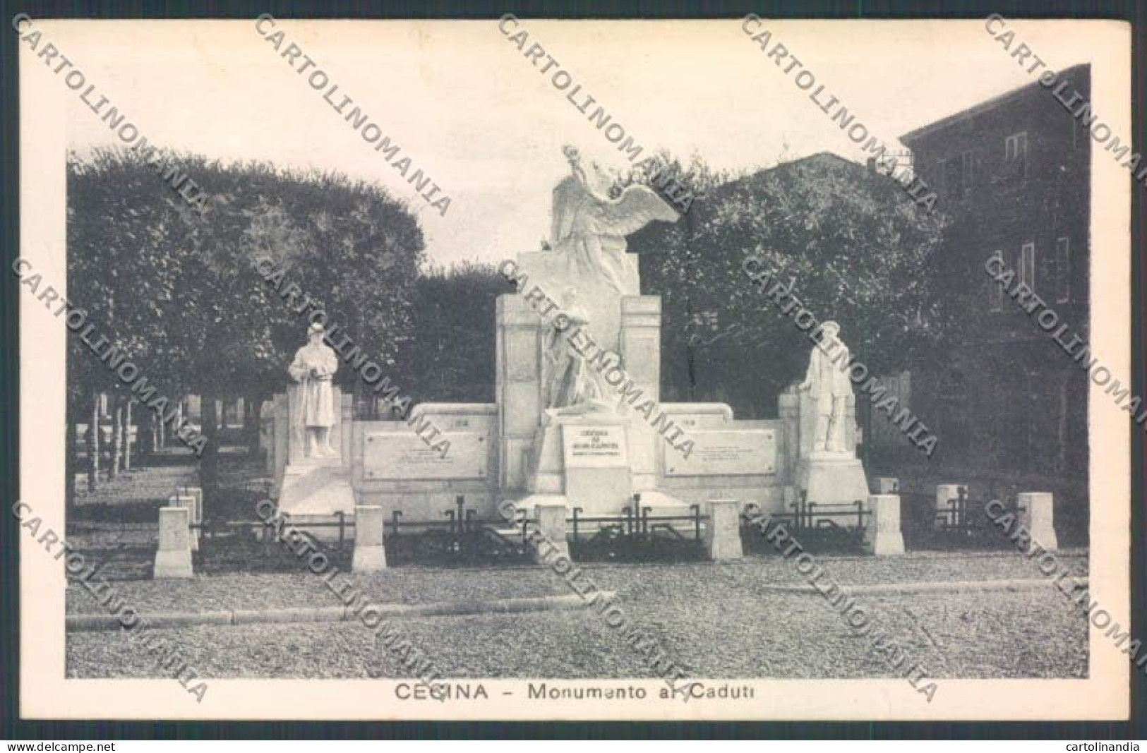 Livorno Cecina Monumento Ai Caduti Cartolina ZB5158 - Livorno