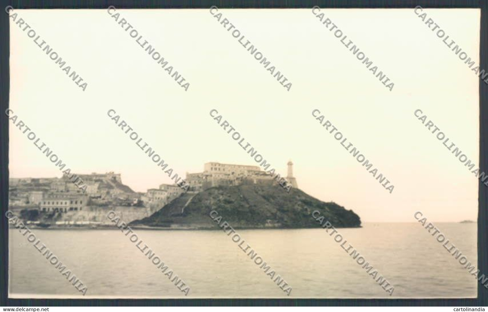 Livorno Portoferraio Faro Foto Cartolina ZB5198 - Livorno