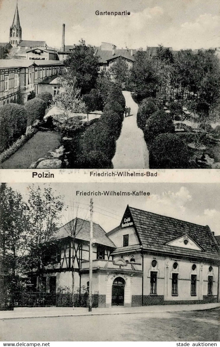 Bad Polzin Cafe Friedrich-Wilhelms 1915 I- - Polonia