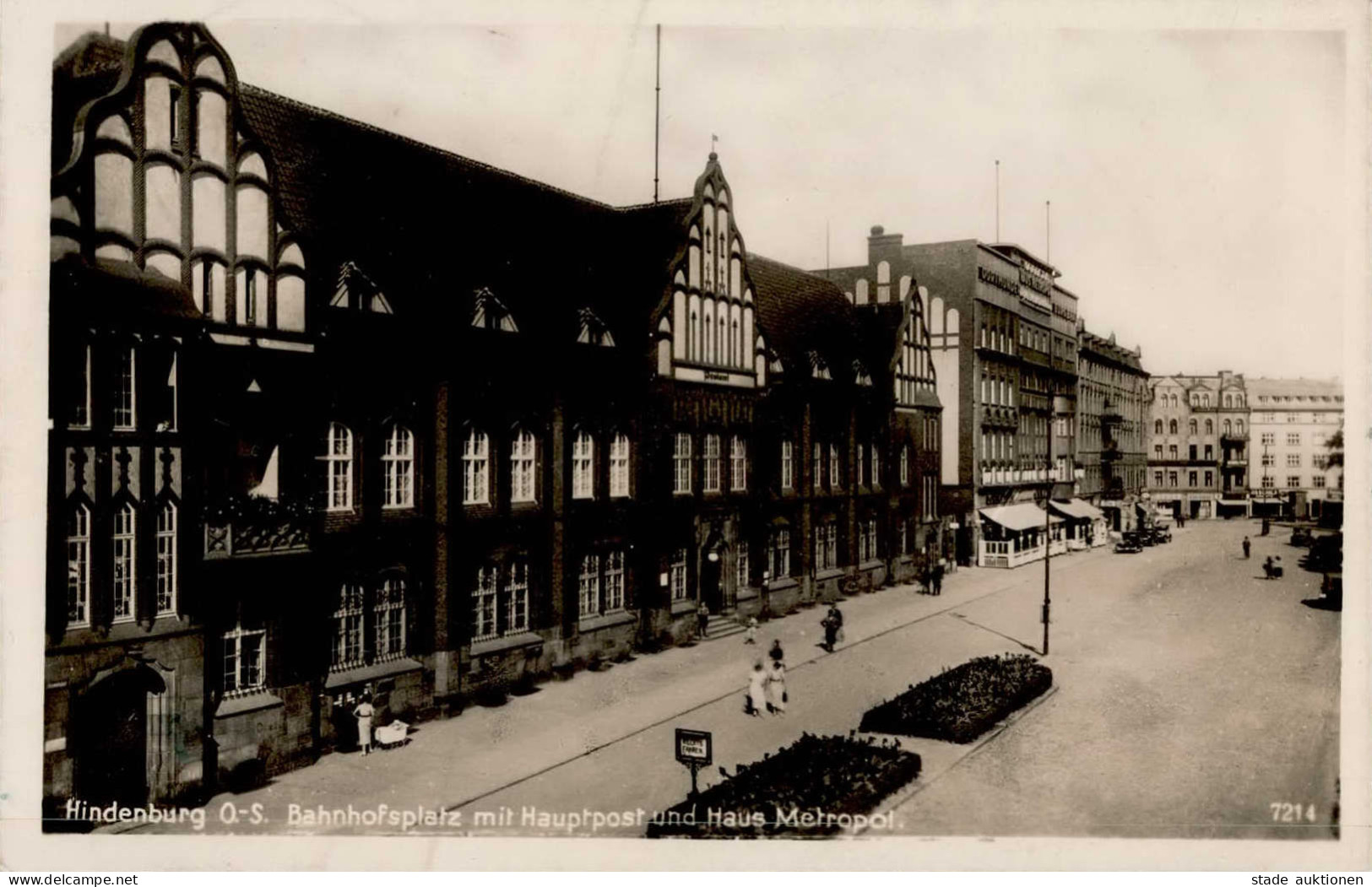 Hindenburg Postamt Gasthaus Haus Metropol I - Polen