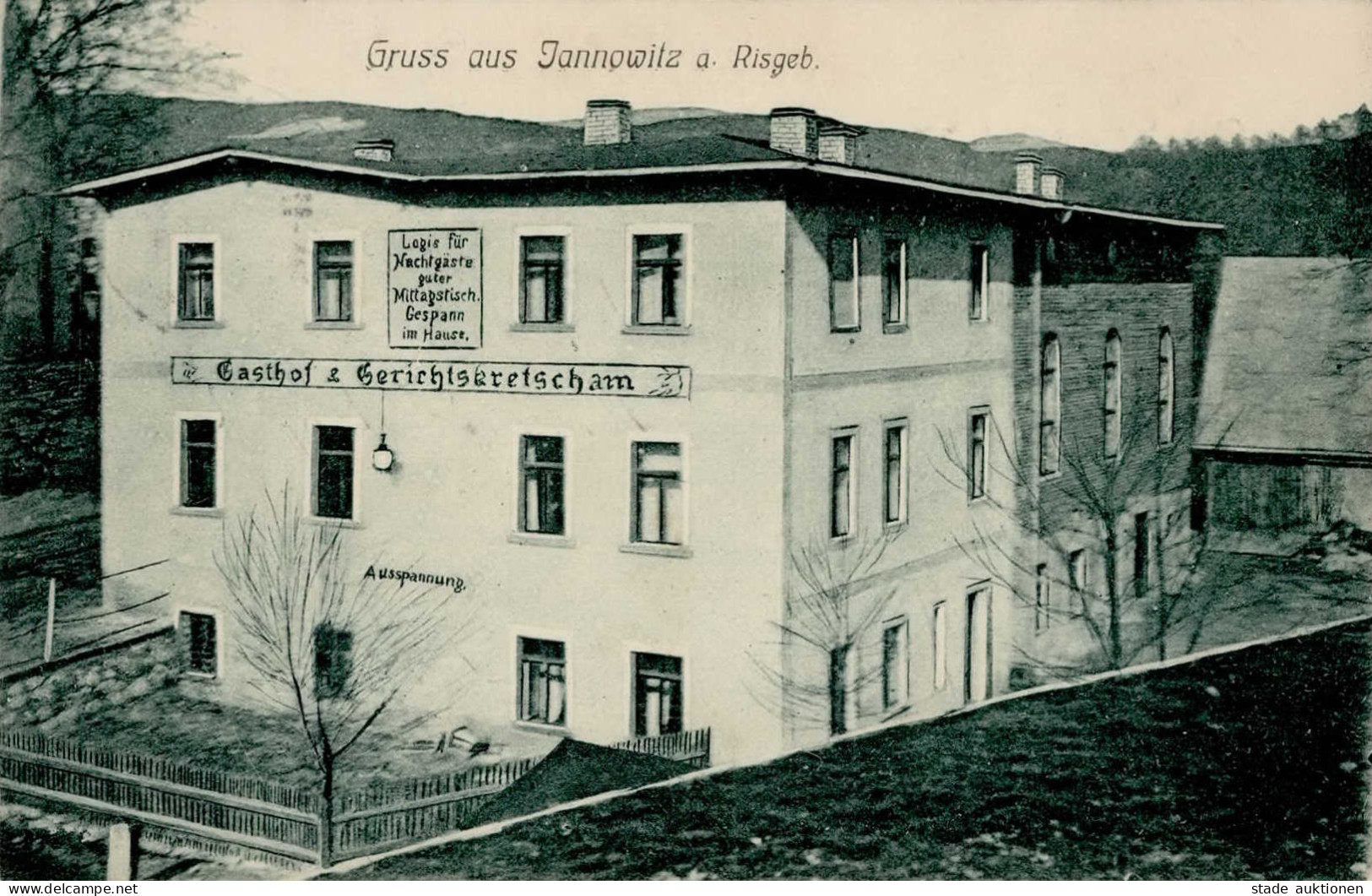 Jannowitz Gasthaus Zum Gerichtskretscham I- - Pologne