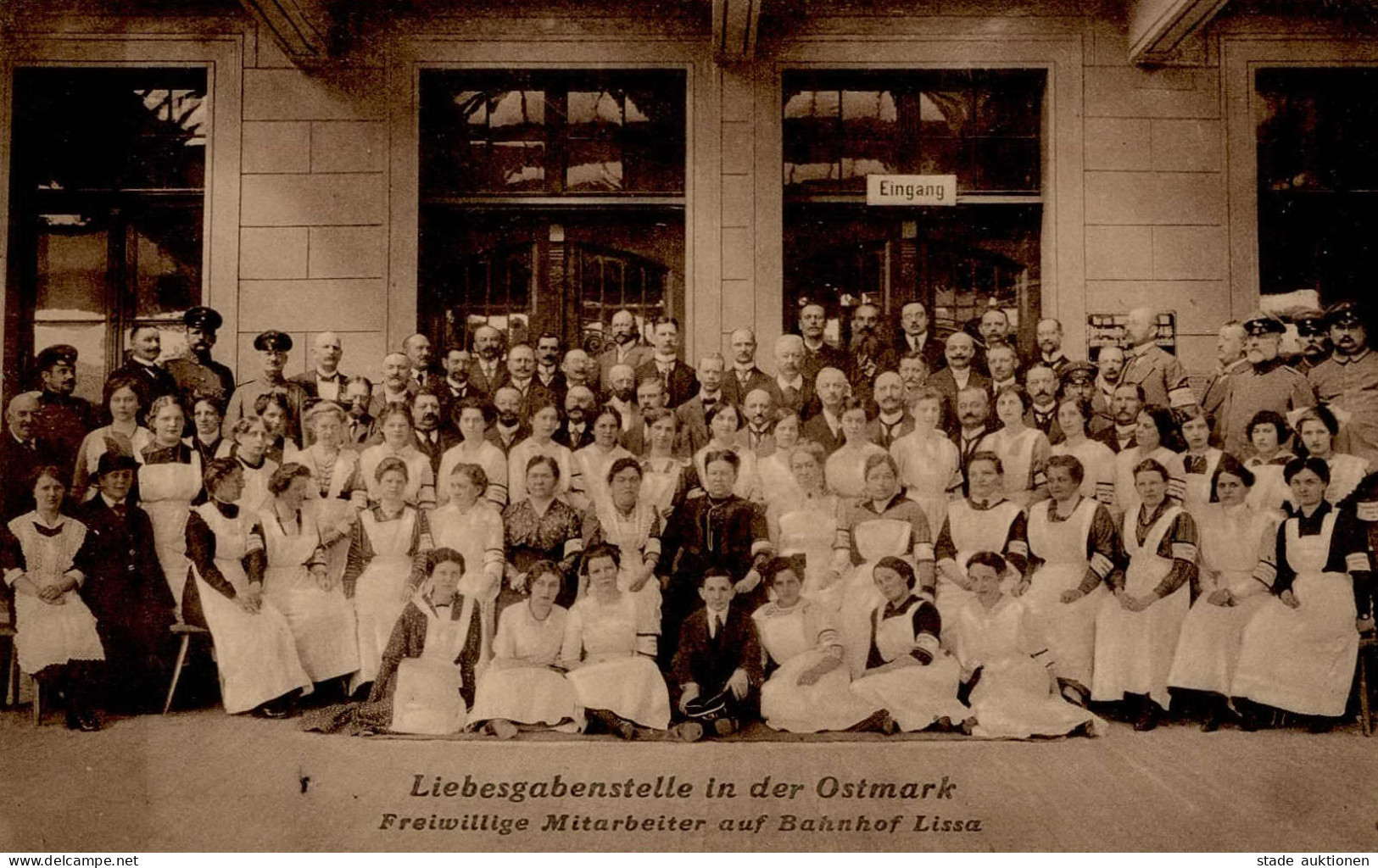 Lissa Liebesgabenstelle In Der Ostmark 1915 I- - Polen