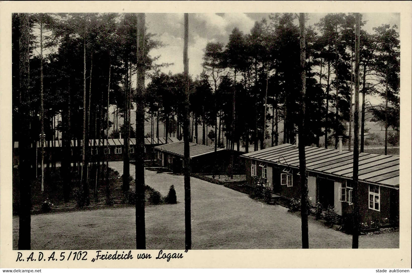 Mühlrädlitz RAD Abtlg. 5/102 Friedrich Von Logau Foto-Ak I- - Polen