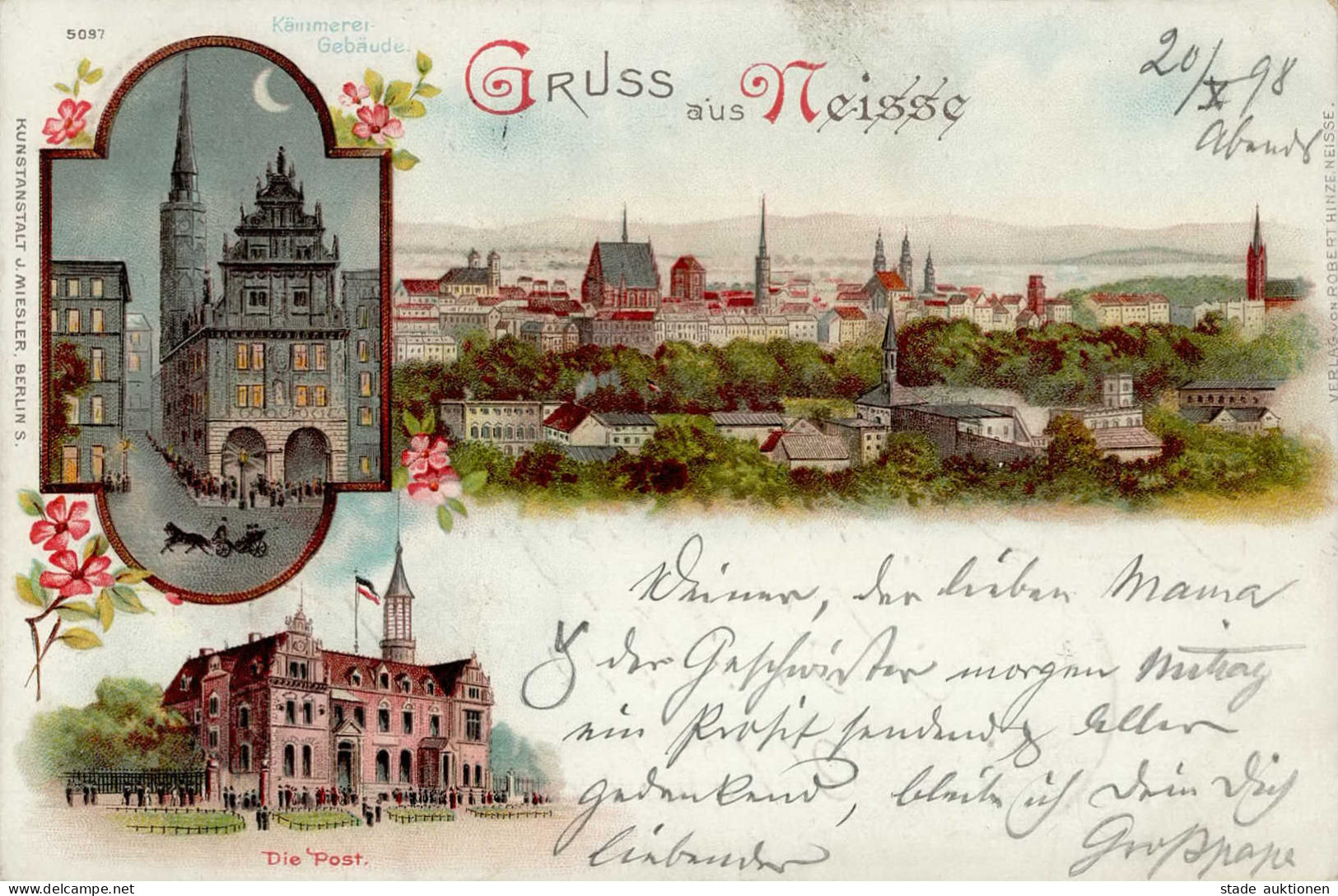 Neisse Postamt 1898 I - Polen
