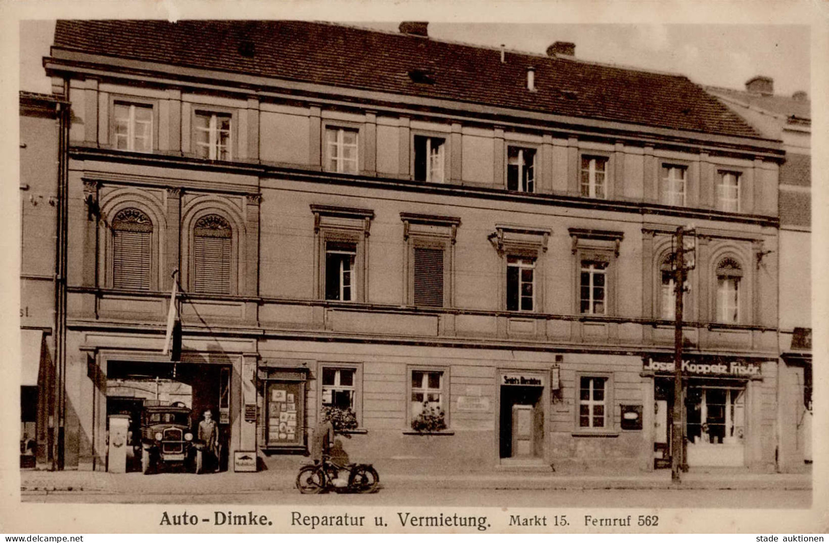 Neusalz Gasthaus Seidels Bierstuben Auto Werkstatt Dimke I- - Polen