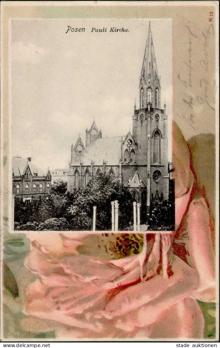 Posen Pauli Kirche 1900 I - Polen