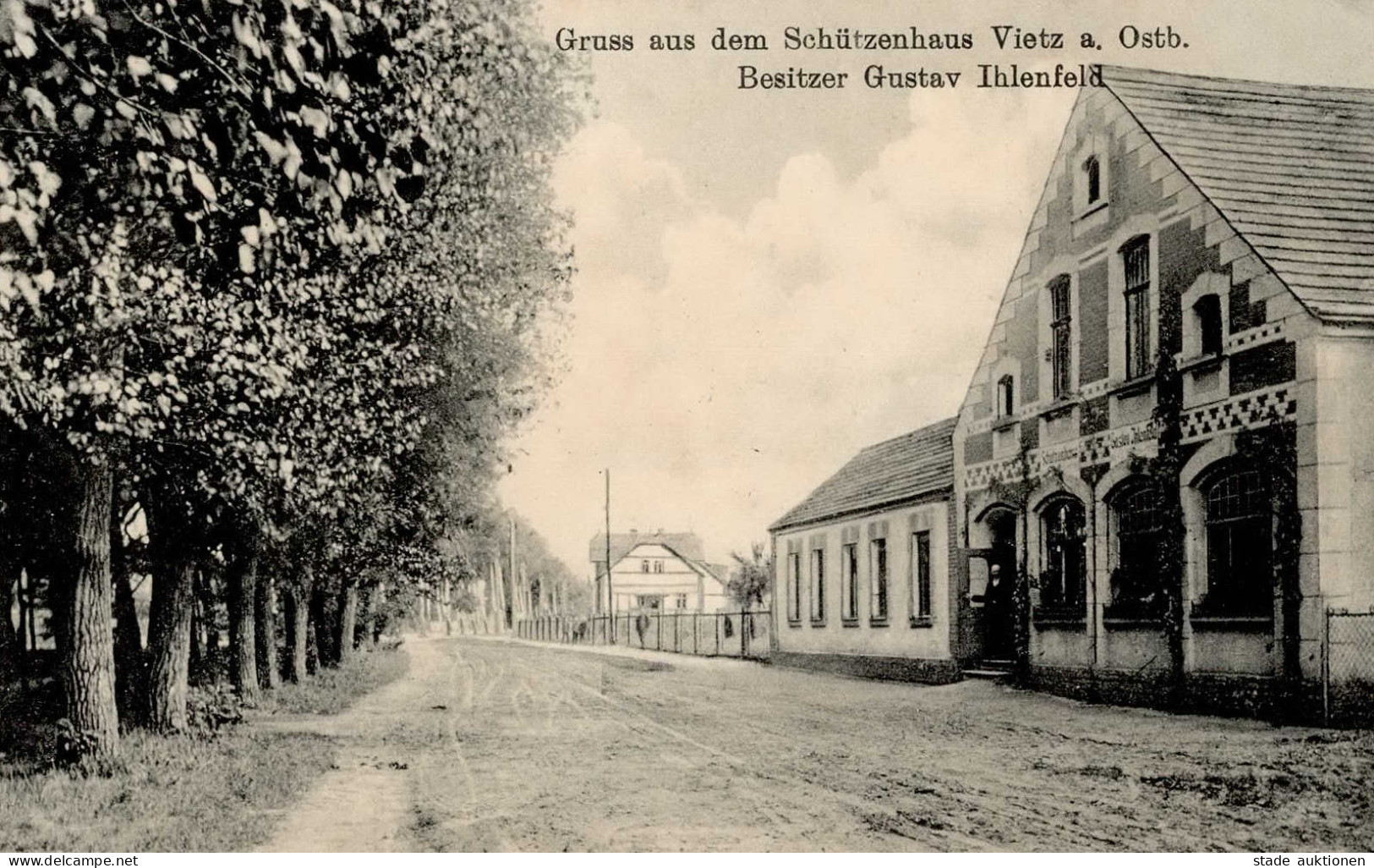 Vietz Schützenhaus 1916 I - Pologne