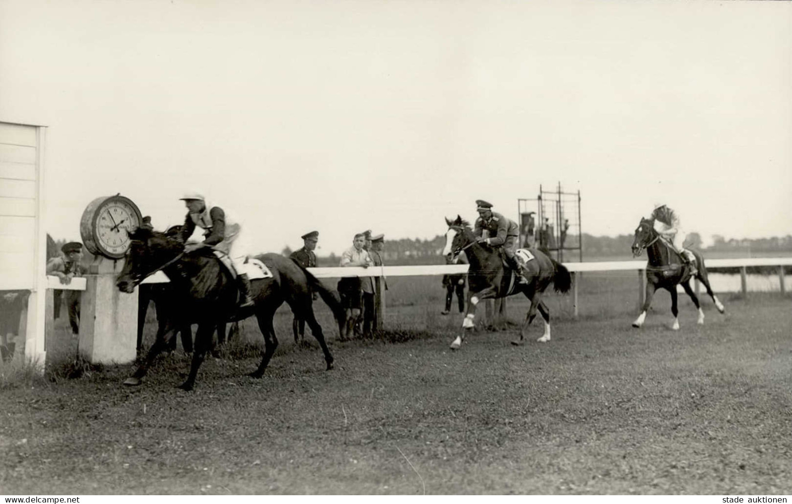 Breslau Pferderennen 1934 Foto-AK I-II - Polonia